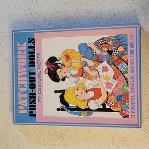 Saalfield Patchwork Push-Out Dolls